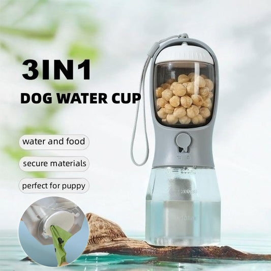 3-in-1 Pet Water Bottle